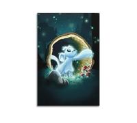 ASDASFDJ Póster decorativo de Game Ori y el bosque ciego, 6 pósteres de pared e impresión artística moderna para decoración de dormitorio familiar, 60 x 90 cm