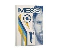 ASDASFDJ Póster decorativo de Lionel Messi para pared e impresión artística moderna para dormitorio familiar, 50 x 75 cm