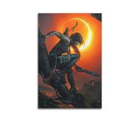ASDBHGFF Póster decorativo de Shadow of The Tomb Raider, 13 pósteres decorativos para pared e imagen artística moderna para decoración de dormitorio familiar, 12 x 18 pulgadas (30 x 45 cm)