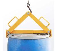 asdchZen Abrazadera Elevadora Vertical para Bidones De Acero Y Plástico De 30 A 55 Galones, Fabricada En Acero Aleado De Alta Resistencia, con Capacidad De 1100 Libras Y Diseño Ergonóm,E