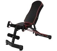 asdchZen Banco de pesas ajustable para levantamiento de pesas, silla de fitness, equipo de fitness, ejercicio en casa ajustable para entrenamiento de prensa de piernas