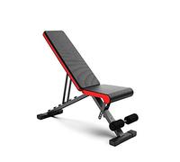 asdchZen Banco de pesas plegable ajustable con mancuernas, silla multiusos adecuada para ejercicios de fitness en casa