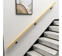 asdchZen Barandilla De Madera para Pasillos De Viviendas con Discapacidad, Ideal para Escaleras De Lofts, Entrada Residencial con Kit De Instalación, Estilo 1, 0,6 M/2 Pies/23,6 Pulgadas