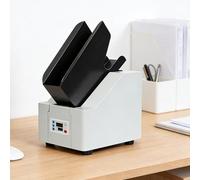 asdchZen Clasificador automático de papel, corredor de papel de escritorio, capacidad extra grande de 70 mm para A4/A5, acabado de alineación 5s, ideal para escuelas, bancos, oficinas corporativas