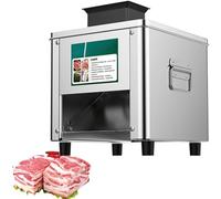 asdchZen Cortadora De Carne Eléctrica De Acero Inoxidable: Corte Eficiente para Carne Deshuesada, Pollo Y Pescado. Ideal para Uso Comercial Y Doméstico. 2,5 Mm, 7 Mm.