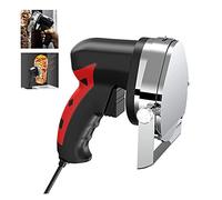asdchZen Cortadora Eléctrica Comercial De Kebab, Cuchillo para Gyros, Cortadora De Shawarma, Máquina Manual para Cortar Carne Asada, Shawarma, Doner Y Kebab.