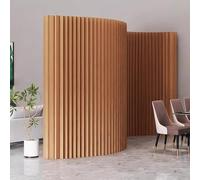 asdchZen Custom Folding Paper Room Divider Privacy Screen, Lightweight Portable Partition Temporary Wall For Home/Office/Clothing Store/Enterprise,Brown H 150Cm-L 170Cm,Brown H 150Cm-L 170Cm