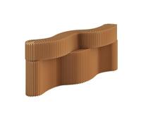 asdchZen Ecofriendly Folding Room Divider Modern Indoor Partition Wall Adjustable Privacy Screen For Home Office Clothing Store Enterprise,Brown-300X113Cm/118.1X44.5In,Brown-300X113Cm/118.1X44.5In