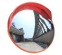 asdchZen Espejo De Seguridad Convexo para Entrada, Espejo De Tráfico Convexo De 100 Cm, Gran Angular, Transparente, para Entrada, Ángulo Muerto, Carretera, Curva, Seguridad, Irrompible, Pc, 100 Cm