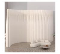 asdchZen Foldable&Extendable Partition Paper Screen - Decorative Wall Panel Room Divider For Restaurant&Wedding Backdrops,White-2X2M/6.5X6.5Ft,White-2X2M/6.5X6.5Ft