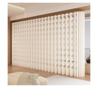 asdchZen Foldable Kraft Paper Room Divider Screen - Adjustable Portable Privacy Partition For Living Rooms, Offices&Salons - Stylish Folding Display,White-L200Xh200Cm,White-L200Xh200Cm