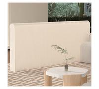 asdchZen Foldable Paper Room Divider Screen - Freestanding Partition For Offices, Living Rooms, Bedrooms&Beauty Salons - Stylish Kraft Paper Design,White-H1.17Xl1-1.5M,White-H1.17Xl1-1.5M
