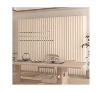 asdchZen Foldable Paper Room Divider Temporary Privacy Screen For Hotel Office Clothing Store Backdrop Stylish Partition For Enhanced Confidentiality and Space Management,Blanc-1,Blanc-197X17X86In
