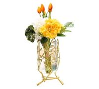 asdchZen Jarrón De Cerámica para Flores, De Cristal, Moderno, para Decorar Mesas De Comedor, Salas De Estar, Dormitorios Y Cocinas, Color Blanco, 19 X 31 Cm.