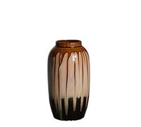 asdchZen Jarrón De Cerámica para Flores, para Suelo, para Encimera, para Sala De Estar, Pasillo, Entrada, Arreglos Florales Secos Sencillos, Vintage, para Mesa De Sala.