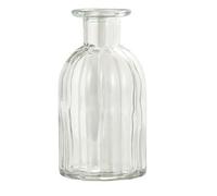 asdchZen Jarrón De Cristal, Retro, Multicolor, Pequeño, para Arreglos Florales, Hidropónico, para Plantas, Adornos, Floreros Decorativos, Color Lobo Gris.