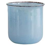 asdchZen Jarrón De Flores, Jarrón De Flores, Jarrón De Cristal De Moda, Jarrón Manual Azul Claro Retro Hidropónico para Decoración, Jarrones De Flores para Botellas, E, 33 Cm