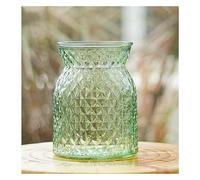 asdchZen Jarrón De Flores, Jarrón De Vidrio, Jarrón De Flores Moderno, Jarrón Decorativo, Jarrón Hidropónico para Arreglos Florales Y Centros De Mesa, Jarrones para Flores, C