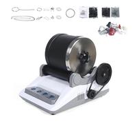 asdchZen Kit Pulidor De Rocas, Pulidora De Piedra Casera con Temporizador De 7 Días, Pulidora De Rocas Eléctrica Desmontable, Mini Máquina De Pulido para Adultos Y Niños.