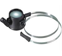 asdchZen Lupa De Un Solo Ojo con Luz Led, Lupa De Diadema Manos Libres, para Trabajos De Precisión En Reparación De Relojes, Joyería Y Electrónica.