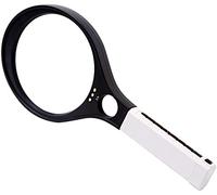 asdchZen Lupa Lupa De Mano con 3 Luces Led Lente De Aumento, para Lectura, Inspección, Soldadura, Costura, Reparación, Manualidades, Joyería Manténgalo En