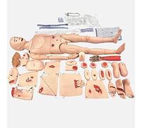 asdchZen Maniquí De Enfermería De Tamaño Natural, Modelo Anatómico De Cuerpo Completo, Simulador Multifuncional De Atención Al Paciente, Primeros Auxilios, Trauma, Maniquí De Atención Humana.