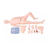 asdchZen Maniquí De Entrenamiento Médico para Personas Mayores, Totalmente Funcional, Modelo De 170 Cm para La Enseñanza del Cuidado del Paciente, para Hombres Y Mujeres, Tamaño Natural, Masculino.