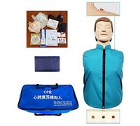 asdchZen Maniquí De Medio Cuerpo, Fácil De Usar, Ideal para Escuelas De Medicina Y Laboratorios, para Simular Reanimación Cardiopulmonar Y Primeros Auxilios.