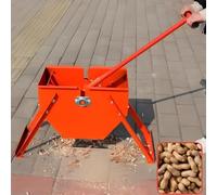 asdchZen Máquina Descascaradora Manual De Cacahuetes, Procesadora De Cacahuetes con 3 Cribas De Diferentes Tamaños, Integra El Descascarado Y La Separación del Grano, Sin Dañar La Pulpa.