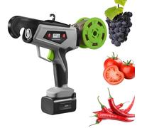 asdchZen Máquina Eléctrica para Atar Plantas, Herramienta Portátil para Atar Ramas con 6 Velocidades Ajustables para Jardinería, Agricultura, Uvas Y Vides.