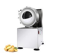 asdchZen Máquina Eléctrica para Cortar Patatas Y Verduras De 180 W, Cortadora De Patatas De 2-4 Mm De Grosor, Máquina para Rallar Patatas.