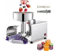 asdchZen Máquina Eléctrica para Hacer Salsa De Tomate De 450 W, Colador De Tomate Comercial, Colador De Alimentos Y Máquina para Hacer Salsa De Acero Inoxidable De 150 Kg/H.