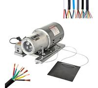 asdchZen Máquina Peladora Y Retorcida De Cables, Funcionamiento Automático, Longitud De Torsión De 2 A 25 Mm, Par Motor Elevado para Un Procesamiento Eficiente del Cable.