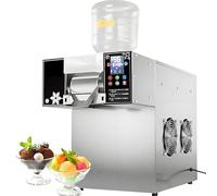 asdchZen Máquina Trituradora De Hielo Comercial - Máquina Eléctrica De Acero Inoxidable para Hacer Conos De Nieve, Velocidad Ajustable para Postres - B-120 Kg, C, 180 Kg