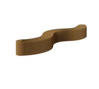 asdchZen Paper Room Divider, Folding Portable Honeycomb Partition, Retractable Screen For Home Or Office Space, Brown, 157.4, 196.8X13.7X14.9In,Brown-157.4,Brown-157.4