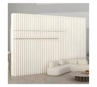 asdchZen Paper Room Divider, Room Dividers Indoor Temporary Wall Scalable, Office Wall Partition and Modern Home Privacy Divider, Not Easily Deformed,White1-2X2M/6.56X6.56Ft,White1-2X2M/6.56X6.56Ft