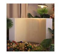 asdchZen Portable Room Divider - 3.87 Ft Tall Indoor Folding Paper Wall Panel, Privacy Screen Partition, Ideal For Separation&Space Management,White-2X1.18 M/6.56X3.87 Ft,White-2X1.18 M/6.56X3.87 Ft