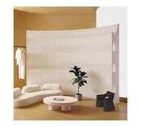 asdchZen Retractable Paper Room Divider - Adjustable DIY Decorative Privacy Screen Partition For Indoor Use - Versatile Deformable Room Divider,White-2.5X2 M/8.2X6.56 Ft,White-2.5X2 M/8.2X6.56 Ft