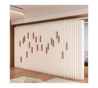 asdchZen Retractable Room Divider 2-4M, Folding Privacy Screen, Thick Kraft Paper Wall Partition Separators For Home&Office Privacy,White-4X1.8 M/13.12X5.9 Ft,White-4X1.8 M/13.12X5.9 Ft