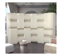 asdchZen Room Dividers Decorative Folding Privacy Screen, Modern Room Separator and Paper Room Partition Scalable, For Indoor Outdoor,White-5X2M/16.4X6.56Ft,White-5X2M/16.4X6.56Ft