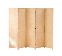 asdchZen Room Dividers Panels, Bamboo Weaving Partition Screen Room Divider,Indoor Room Partition Panels,Foldable Privacy Screen,Suitable For Offices,Bedrooms,Living Rooms,Hotels,One Color-150X250Cm