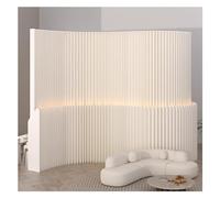 asdchZen Room Dividers Panels, Panel Screens Folding Privacy Screen Room Divider with Led Light Strip, Portable Wall Partition For Space Separation, Room Separator For Living Room,500~600Cmx240Cm