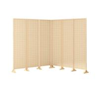 asdchZen Room Dividers Panels, Partition Screen Room Divider,Foldable Room Blocking Panels,Room Screen,Suitable For Offices,Bedrooms,Living Rooms,Hotels,Wooden,One Color-170X240Cm,One Color-170X240Cm