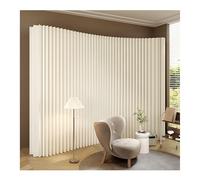 asdchZen Room Dividers Paper Temporary Wall, Room Dividers and Folding Privacy Screens, For Living Room Office Leisure Area,White-3.28~6.56X7.87Ft,White-3.28~6.56X7.87Ft