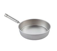 asdchZen Sartén Completa De Titanio, Sartén Antiadherente, Sartén Antiadherente para Carne, Olla para Tortilla Multifuncional Tres En Uno Utensilios De Cocina para El Hogar
