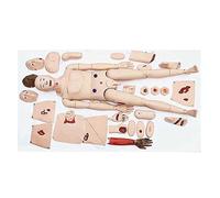 asdchZen Simulador De Formación para Demostración De Maniquí De Atención Al Paciente, Modelo Anatómico Humano De PVC para Formación De Enfermería, Tamaño Real.