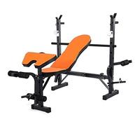 asdchZen Soporte de inmersión para sentadillas, banco de prensa, taburete multifuncional para levantamiento de pesas, barra para sentadillas, equipo de fitness para el hogar, silla de fitness