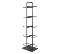 asdchZen Soporte para pelotas de baloncesto, soporte para pelotas, soporte de almacenamiento de baloncesto para interiores y exteriores, organizador de pelotas de ejercicio, garaje, gimnasio, color