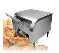 asdchZen Tostadora Comercial De Acero Inoxidable con Cinta Transportadora Y Control De Temperatura De 7 Niveles: Horno Tostador Plano Profesional para Hostelería.