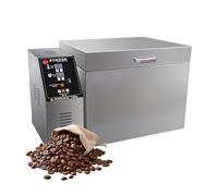 asdchZen Tostadora De Café, Tostadora Automática De Acero Inoxidable con Temperatura Ajustable para Un Tostado Uniforme De Café En Casa, 2,2 Kw.